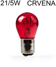 AUTO SIJALICA 21|5W 12V CRVENA Z97 M-TECH